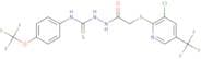 1-(2-(3-chloro-5-(trifluoromethyl)(2-pyridylthio))acetyl)-4-(4-(trifluoromethoxy)phenyl)thiosemica…