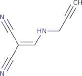 ((prop-2-ynylamino)methylene)methane-1,1-dicarbonitrile
