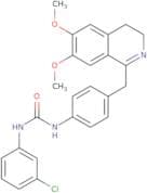 1-(4-((6,7-dimethoxy(3,4-dihydroisoquinolyl))methyl)phenyl)-3-(3-chlorophenyl)urea