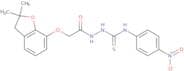 1-(2-(2,2-dimethyl(3-oxaindan-4-yloxy))acetyl)-4-(4-nitrophenyl)thiosemicarbazide