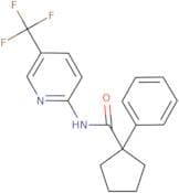 1-phenyl-N-[5-(trifluoromethyl)pyridin-2-yl]cyclopentane-1-carboxamide