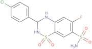 2-(4-chlorophenyl)-7-fluoro-4,4-dioxo-1,2,3-trihydro-4-thiaquinazoline-6-sulfonamide