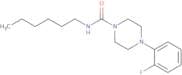(4-(2-fluorophenyl)piperazinyl)-N-hexylformamide