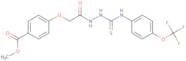 methyl 4-((N-((thioxo((4-(trifluoromethoxy)phenyl)amino)methyl)amino)carbamoyl)methoxy)benzoate