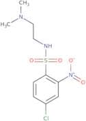 4-chloro-N-[2-(dimethylamino)ethyl]-2-nitrobenzene-1-sulfonamide
