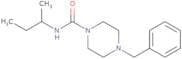 4-benzyl-N-(butan-2-yl)piperazine-1-carboxamide