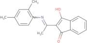 2-(((2,4-dimethylphenyl)amino)ethylidene)indane-1,3-dione