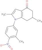 2,6-dimethyl-1-(3-methyl-4-nitrophenyl)-5,6,7-trihydroindol-4-one