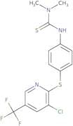 (dimethylamino)((4-(3-chloro-5-(trifluoromethyl)(2-pyridylthio))phenyl)amino)methane-1-thione