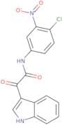 N-(4-chloro-3-nitrophenyl)-2-indol-3-yl-2-oxoethanamide