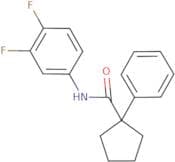 N-(3,4-difluorophenyl)(phenylcyclopentyl)formamide