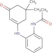 N-(2-((5,5-dimethyl-3-oxocyclohex-1-enyl)amino)phenyl)ethanamide