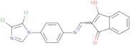 2-(((4-(4,5-dichloroimidazolyl)phenyl)amino)methylene)indane-1,3-dione