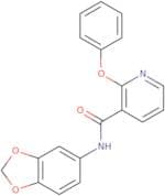 N-benzo[3,4-d]1,3-dioxolen-5-yl(2-phenoxy(3-pyridyl))formamide