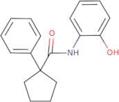 N-(2-hydroxyphenyl)-1-phenylcyclopentane-1-carboxamide