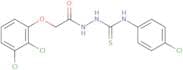2-(2,3-dichlorophenoxy)-N-((((4-chlorophenyl)amino)thioxomethyl)amino)ethanamide