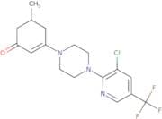 3-(4-(3-chloro-5-(trifluoromethyl)(2-pyridyl))piperazinyl)-5-methylcyclohex-2-en-1-one