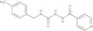 4-((4-methylphenyl)methyl)-1-(4-pyridylcarbonyl)semicarbazide