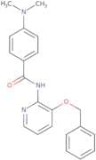 (4-(dimethylamino)phenyl)-N-(3-(phenylmethoxy)(2-pyridyl))formamide