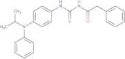 N-(((4-((isopropyl)phenylamino)phenyl)amino)thioxomethyl)-2-phenylethanamide
