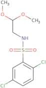 ((2,5-dichlorophenyl)sulfonyl)(2,2-dimethoxyethyl)amine