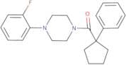 4-(2-fluorophenyl)piperazinyl phenylcyclopentyl ketone