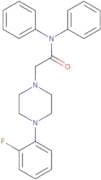 2-(4-(2-fluorophenyl)piperazinyl)-N,N-diphenylethanamide