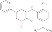 2-chloro-3-((2-methyl-5-(isopropyl)phenyl)amino)-5-phenylcyclohex-2-en-1-one