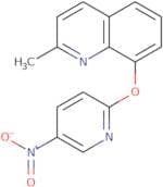 2-(2-methyl(8-quinolyloxy))-5-nitropyridine