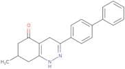 7-methyl-3-(4-phenylphenyl)-1,4,6,7,8-pentahydrocinnolin-5-one