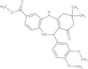 methyl 2,9-diaza-10-(3,4-dimethoxyphenyl)-14,14-dimethyl-12-oxotricyclo[9.4.0.0<3,8>]pentadeca-1(1…