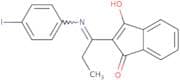 2-(((4-iodophenyl)amino)propylidene)indane-1,3-dione