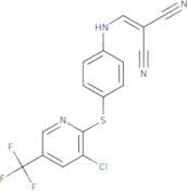 (((4-(3-chloro-5-(trifluoromethyl)-2-pyridylthio)phenyl)amino)methylene)methane-1,1-dicarbonitrile