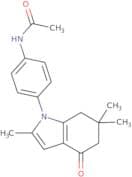 N-(4-(2,6,6-trimethyl-4-oxo-5,6,7-trihydroindolyl)phenyl)ethanamide