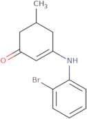 3-((2-bromophenyl)amino)-5-methylcyclohex-2-en-1-one