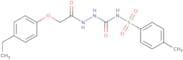 1-(2-(4-ethylphenoxy)acetyl)-4-((4-methylphenyl)sulfonyl)semicarbazide