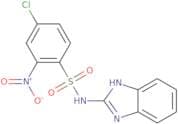 benzimidazol-2-yl((4-chloro-2-nitrophenyl)sulfonyl)amine