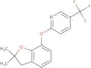 2,2-dimethyl-7-(5-(trifluoromethyl)(2-pyridyloxy))oxaindane