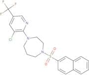 4-(3-chloro-5-(trifluoromethyl)(2-pyridyl))-1-(2-naphthylsulfonyl)-1,4-diazaperhydroepine
