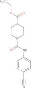 Ethyl 1-[(4-cyanophenyl)carbamoyl]piperidine-4-carboxylate