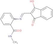 (2-(((1,3-dioxoindan-2-ylidene)methyl)amino)phenyl)-N-methylformamide
