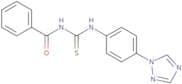 1-(4-(1,2,4-triazolyl)phenyl)-3-benzoylthiourea