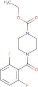 ethyl 4-(2,6-difluorobenzoyl)piperazine-1-carboxylate