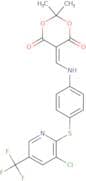5-(((4-(3-chloro-5-(trifluoromethyl)(2-pyridylthio))phenyl)amino)methylene)-2,2-dimethyl-1,3-dioxa…