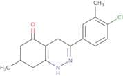 3-(4-chloro-3-methylphenyl)-7-methyl-1,4,6,7,8-pentahydrocinnolin-5-one