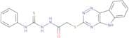 4-phenyl-1-(2-(2,3,6-triazino[5,4-b]indol-3-ylthio)acetyl)thiosemicarbazide