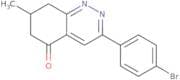 3-(4-bromophenyl)-7-methyl-6,7,8-trihydrocinnolin-5-one
