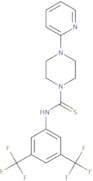 ((3,5-bis(trifluoromethyl)phenyl)amino)(4-(2-pyridyl)piperazinyl)methane-1-thione