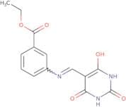 ethyl 3-(((2,4,6-trioxo-3,5-diazaperhydroinylidene)methyl)amino)benzoate