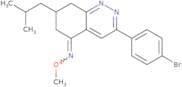aza(3-(4-bromophenyl)-7-(2-methylpropyl)(6,7,8-trihydrocinnolin-5-ylidene))methoxymethane
